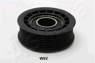 129-0W-W02 Ashika Обводной ролик поликлинового ремня
