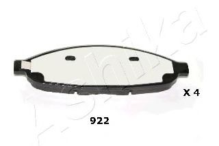 50-09-922 Ashika Тормозные колодки для Chrysler Pacifica