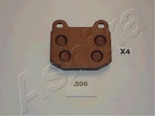 51-05-506 Ashika Гальмівні колодки