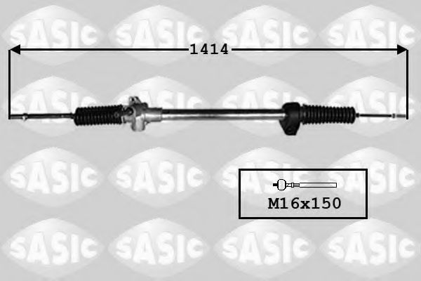 0004E54 Sasic Кермова рейка