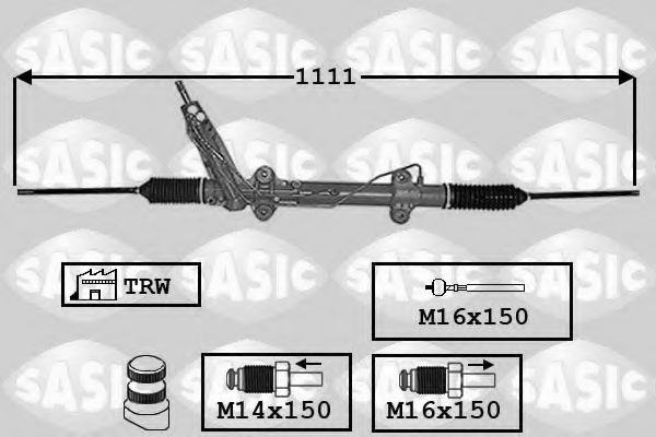 7006050 Sasic Рулевая рейка
