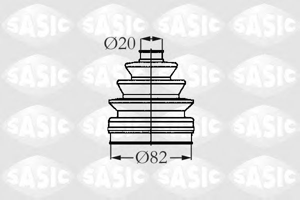 2003417 Sasic Пыльник ШРУСа