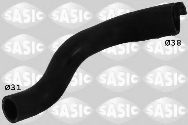3400092 Sasic Патрубок радиатора системы охлаждения двигателя