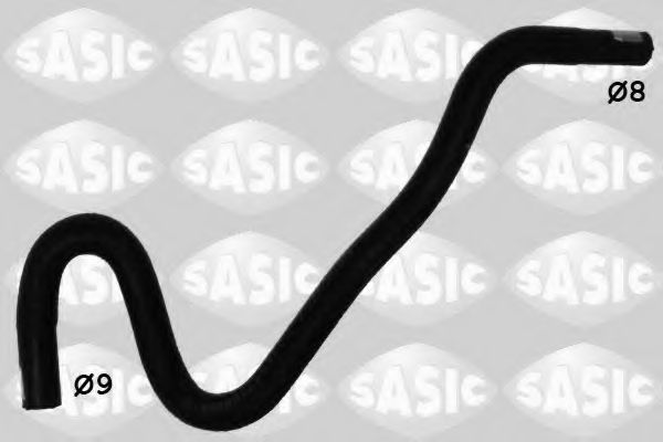 3404035 Sasic Патрубок радіатора системи охолодження двигуна для Renault Kangoo