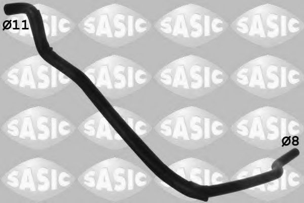 3400176 Sasic Патрубок радиатора системы охлаждения двигателя для Peugeot 307