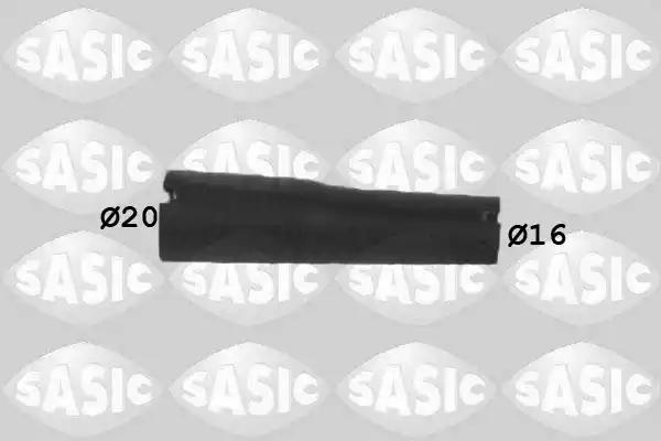 3406375 Sasic Патрубок радиатора системы охлаждения двигателя