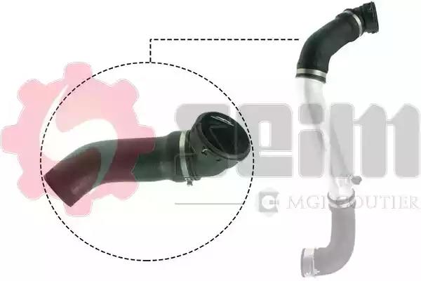 981112 SEIM Патрубок інтеркулера для BMW X3