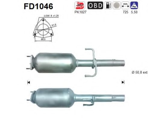 FD1046 AS Сажовий фільтр