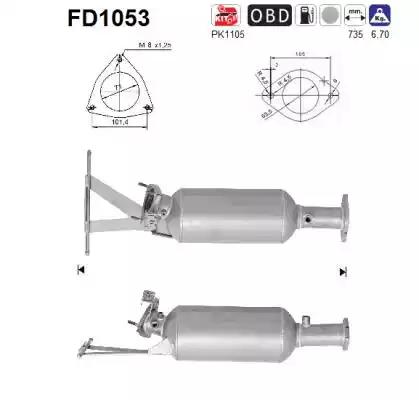 fd1053 AS Сажовий фільтр