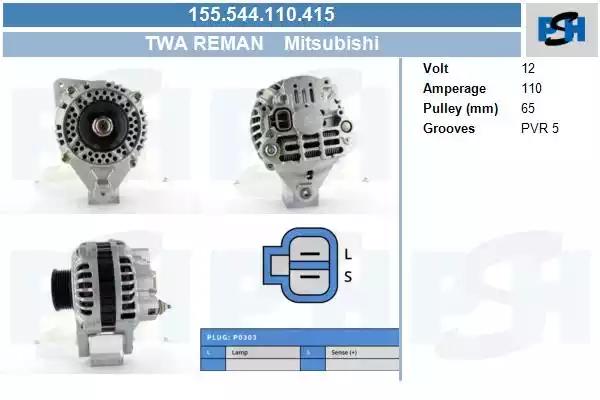 155544110415 CV PSH Генератор