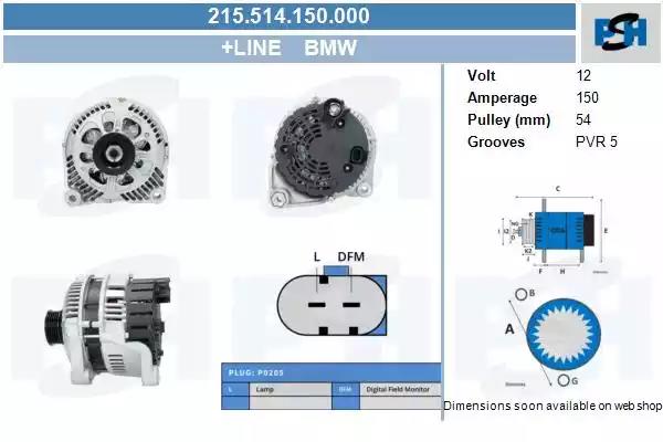 215514150000 CV PSH Генератор