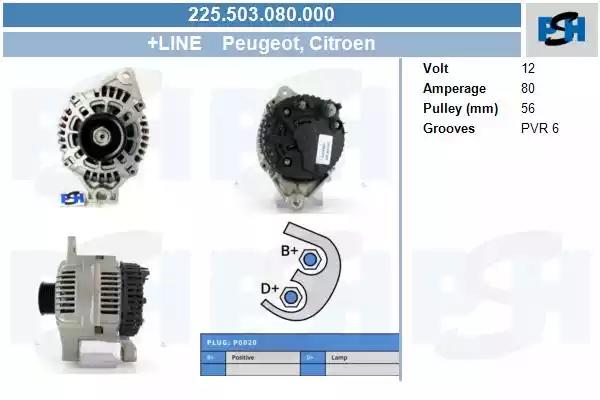 225503080000 CV PSH Генератор
