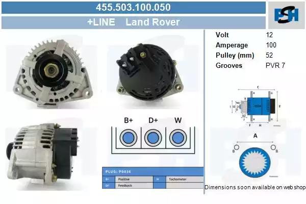 455503100050 CV PSH Генератор