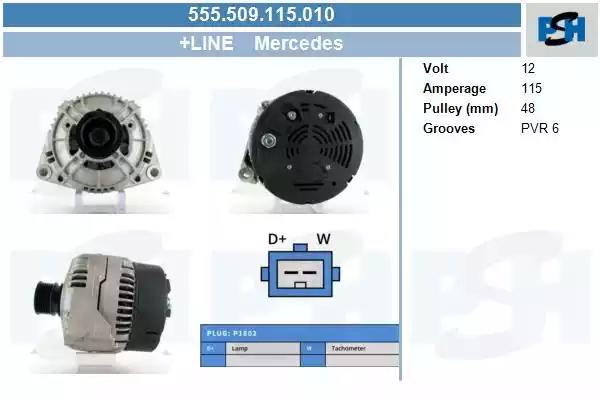 555509115010 CV PSH Генератор