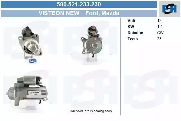 590521233230 CV PSH Стартер