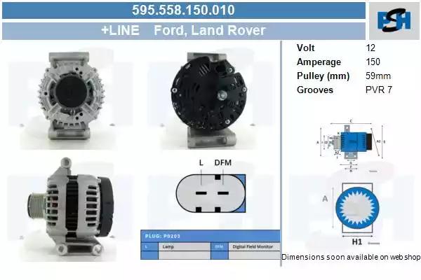 595558150010 CV PSH Генератор