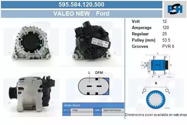 595584120500 CV PSH Генератор