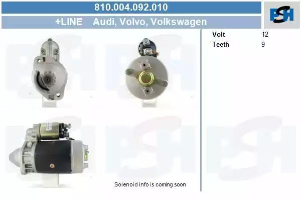 810004092010 CV PSH Стартер