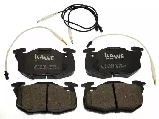 810006 KAWE Тормозные колодки