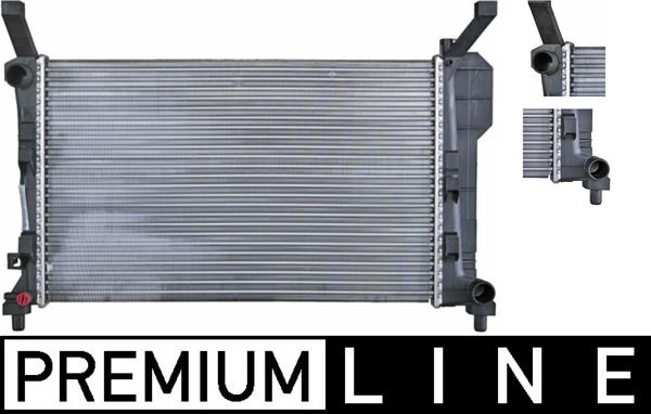 cr660000p Mahle Радіатор охолодження двигуна