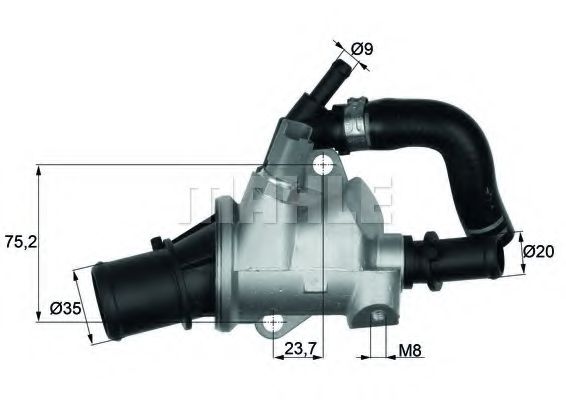 TI 145 88 Mahle Термостат