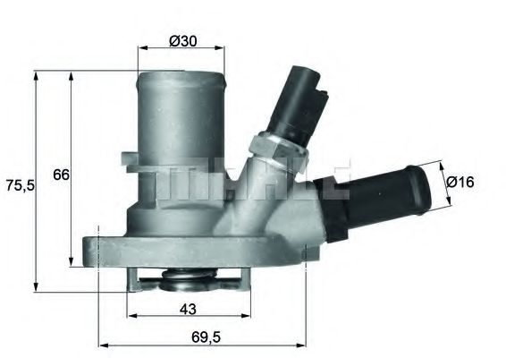 TI 149 88 Mahle Термостат