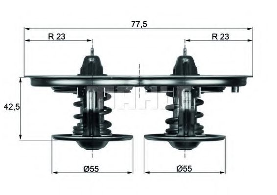 TX 32D Mahle Термостат