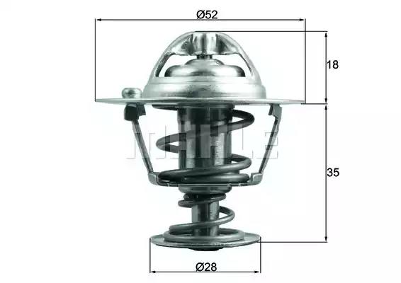 TX18478D Mahle Термостат