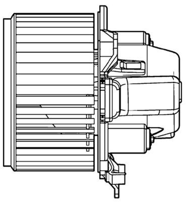ab108000p Mahle Вентилятор салону