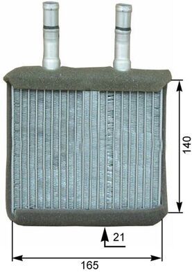 ah171000p Mahle Радіатор пічки для Hyundai Atos