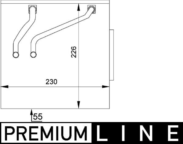 ae49000p Mahle Випарник кондиціонера