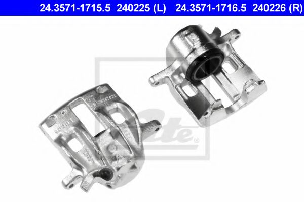 24.3571-1716.5 ATE Тормозной суппорт для Peugeot 406
