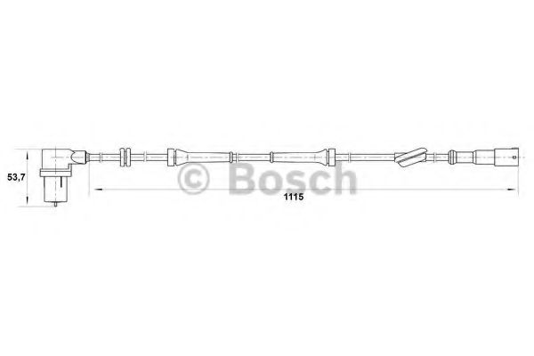 0 265 006 163 Bosch Датчик ABS