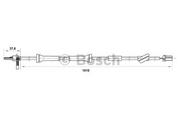 0 265 007 022 Bosch Датчик ABS для Alfa Romeo 166