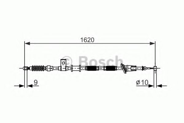 1 987 477 894 Bosch Трос ручного тормоза