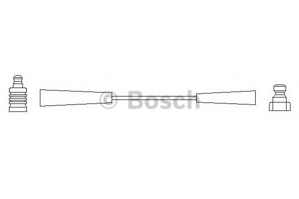 0 986 356 055 Bosch Дріт запалювання