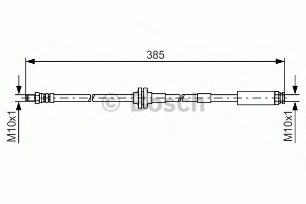 1 987 481 418 Bosch Гальмівний шланг