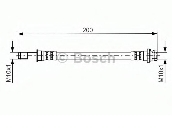 1 987 481 443 Bosch Гальмівний шланг