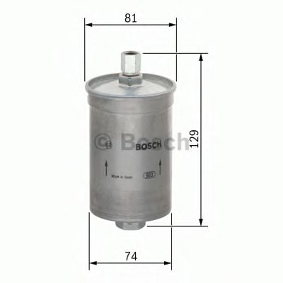 0 450 905 104 Bosch Паливний фільтр
