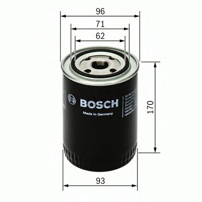0 451 203 010 Bosch Оливний фільтр