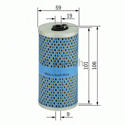 1 457 429 606 Bosch Оливний фільтр для Mercedes G-modell