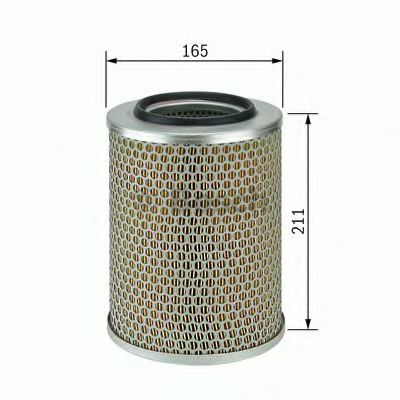 1 457 429 817 Bosch Повітряний фільтр для Mazda 323