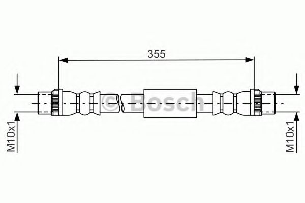 1 987 481 665 Bosch Гальмівний шланг