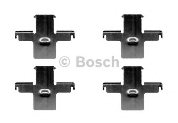 1 987 474 612 Bosch Комплектующие дисковых тормозных колодок для Nissan Patrol