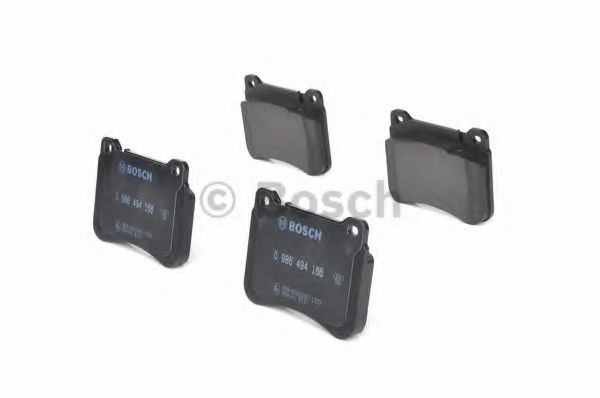 0 986 494 166 Bosch Гальмівні колодки