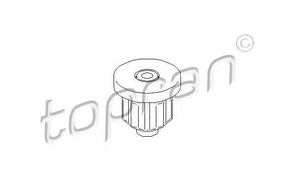 108 633 Topran Сайлентблок балки для Volkswagen Polo
