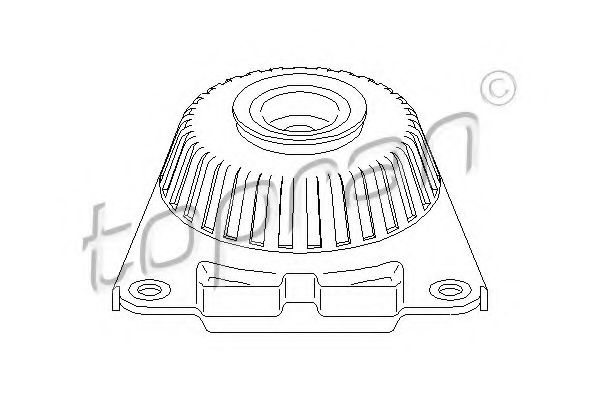 302 357 Topran Опора амортизатора для Ford Mondeo