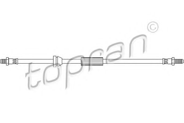 300 340 Topran Гальмівний шланг