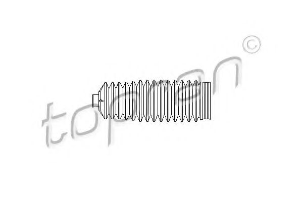 501 430 Topran Пильник кермової рейки для MINI Cooper