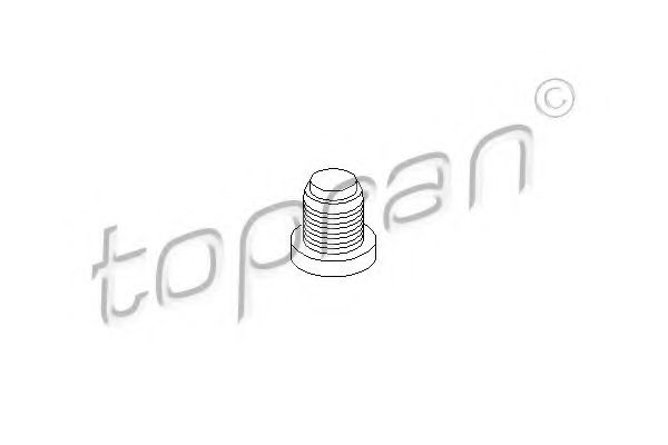 721 134 Topran Сливная пробка масляного поддона